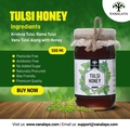Buy Tulsi Honey Online at an Affordable Budget from Vanalaya