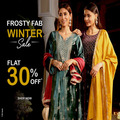 Frosty Fab Winter Sale Flat 30% OFF Online