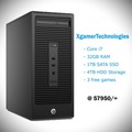 Certified core i7 HP microtower with 3 games free