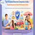 Top 10 General Insurance Companies in India Trusted Insurers & Claim Performance (2025)