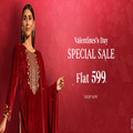 Valentine's Day Special Sale Flat 599 At SHREE