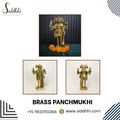 Buy Panchmukhi Hanuman Brass Idol Statue