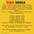 Simple Data Typing Work in in Chandigarh
