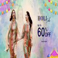 Festive Holi Sale Upto 60% OFF At SHREE