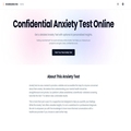 Free Online Anxiety Test - AnxietyTest. me