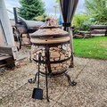 Tandoor 65L Stone BBQ Oven made of Fireclay