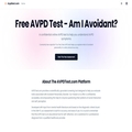 Avoidant Personality Disorder (AVPD) Test - AVPDTest. com