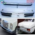 Mercedes W114 W115 Sedan Series 2 (1968-1976) bumpers with front lower