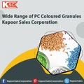 Wide Range of PC Coloured Granules Kapoor Sales Corporation