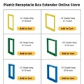 Plastic Receptacle Box Extender Online Store