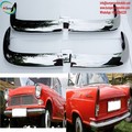 Borgward Arabella (1959-1961) bumpers by stainless steel