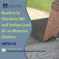 Roofers in Charlotte and Indian Land stress sourcing materials
