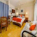 Studio right on the large Cabarete beach, steps from the sand, TV/Internet