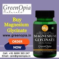 Buy GreenOpia Magnesium Glycinate & Zinc is Essential for Stress Relief, Sleep