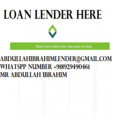 We Offer All Kinds Of Loan At 2% Now