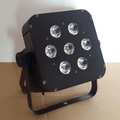 China 6in1 RGBWA UV dmx led uplights