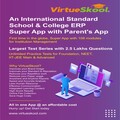 VirtueSkool International Standard School Management ERP Software with Parents App