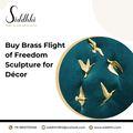 Buy Brass Flight of Freedom Sculpture for Décor