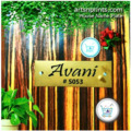 Custom Brass Nameplate Elegant Durable