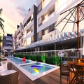 180m Sea Ingleses-Florianopolis-Brazil-Luxury Apartment 2Dorm-Financing