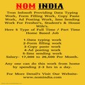 Part Time Data Entry Work For Freshers and students