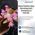 React Native App Development Company Florida Conquerors Tech
