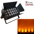 China 18PCS RGBWA UV 6in1 led stage lights
