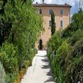 Luxurious historic villa resort with rooftop pool and 2 hectares of vineyards in Montepulciano