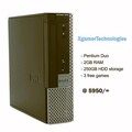 Clean refurbished Dell Optipex desktop PC