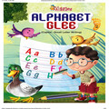 Alphabet Glee: Capital Small Letter Writing Book for LKG Kids by Elegant Publishers
