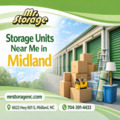 Storage units near me in Midland NC keep belongings safe
