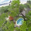 For sale, beachfront luxury Hotel with vour deluxe beachfront ecologically built villas in Santa Teresa
