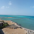 Sea view apartment with private beach in hurghada