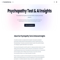 Scientific Psychopathy Test & Insights - PsychopathyTest. org
