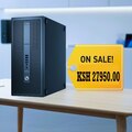 Overhauled HP EliteDesk Core i3 desktop tower